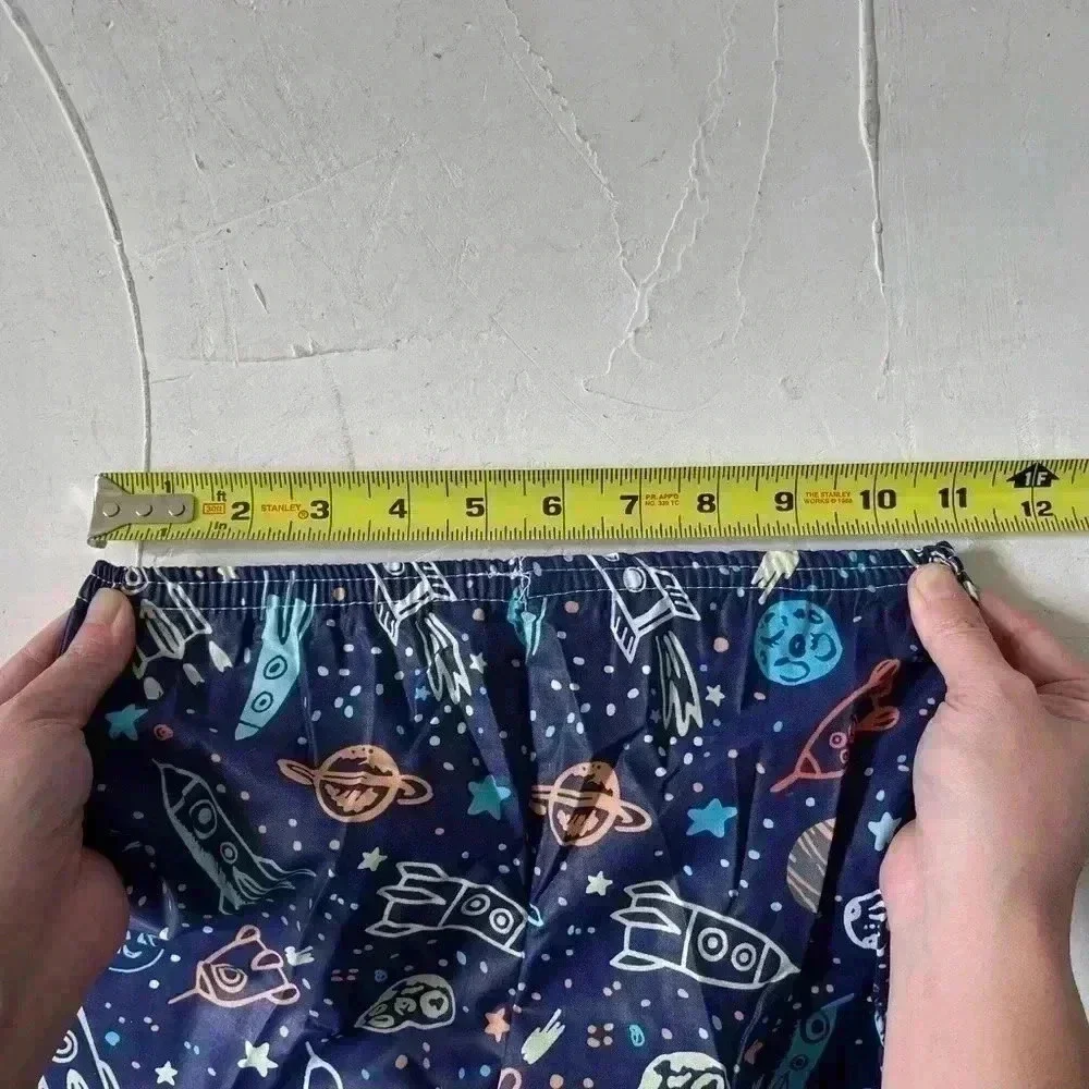 Kids space rocket pajamas unisex NEW without tags